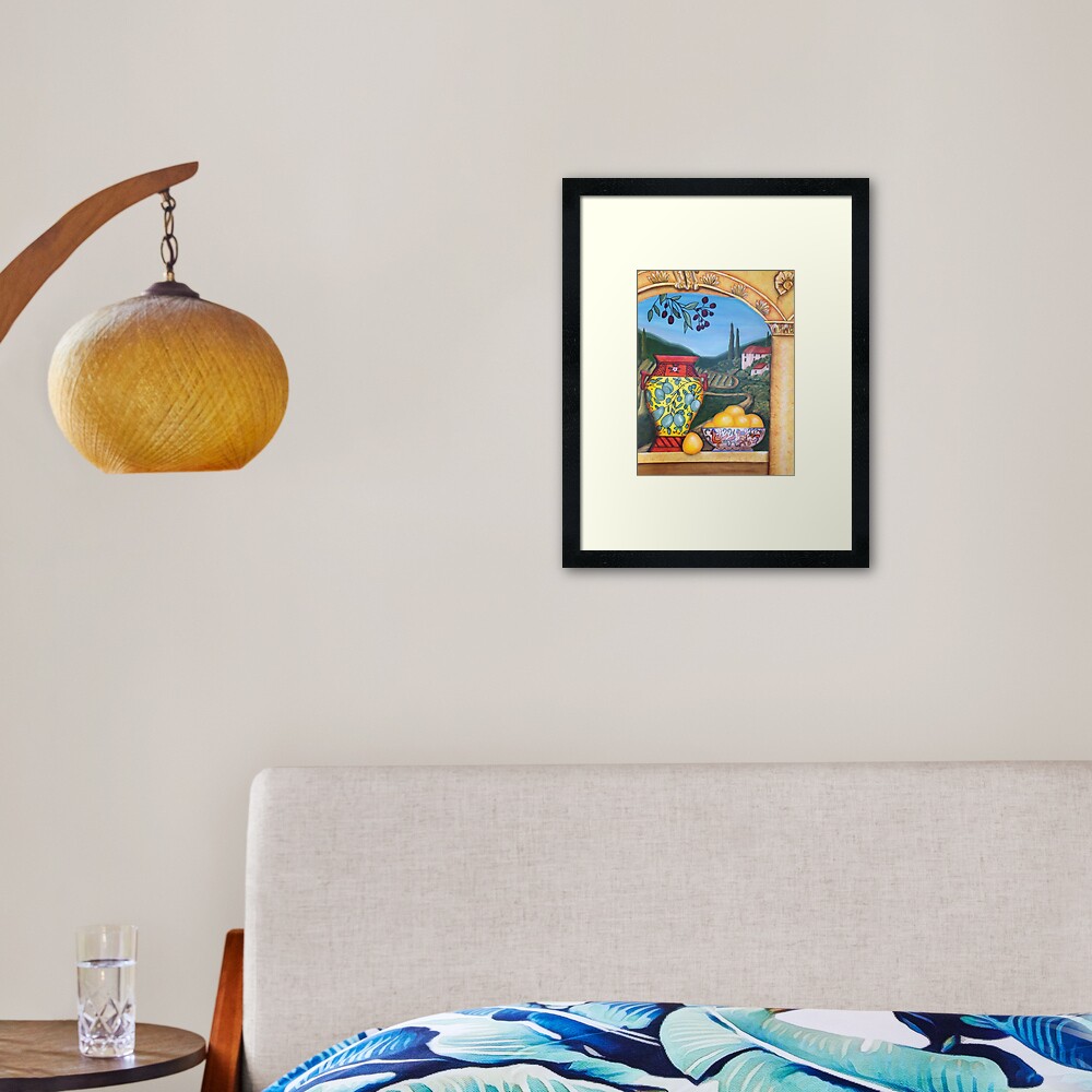 Item preview, Framed Art Print designed and sold by fionagurnsey.