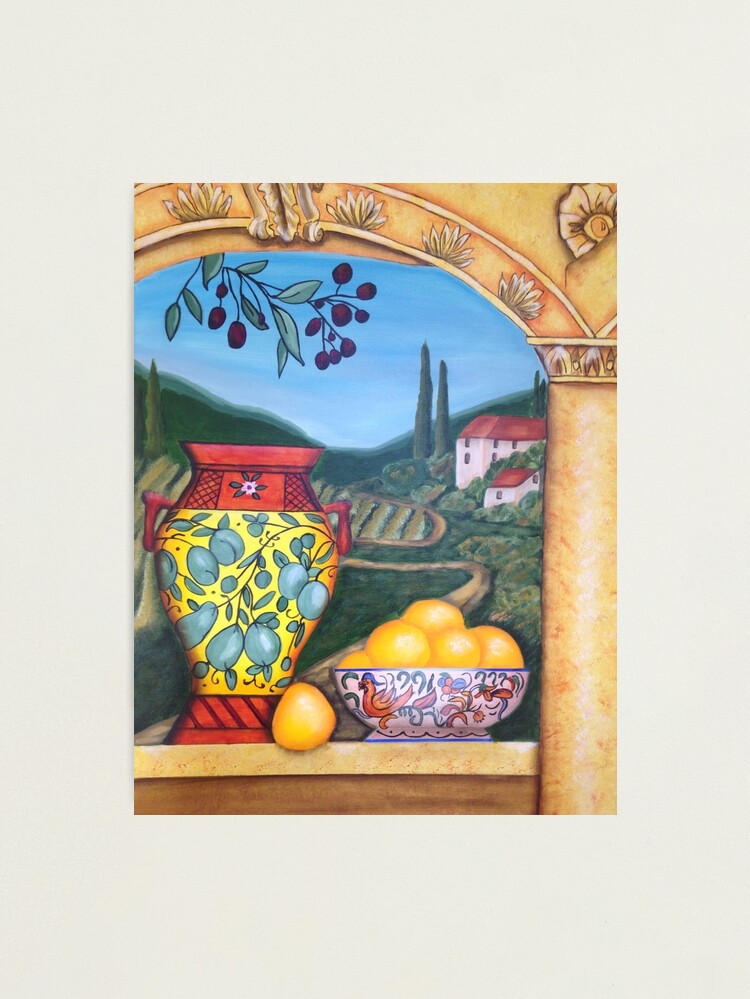 Thumbnail 1 of 3, Photographic Print, Italian Vista designed and sold by fionagurnsey.