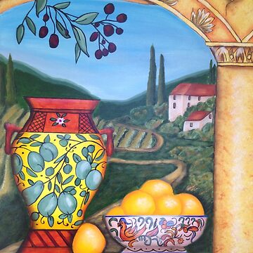 Artwork thumbnail, Italian Vista by Fiona Gurnsey