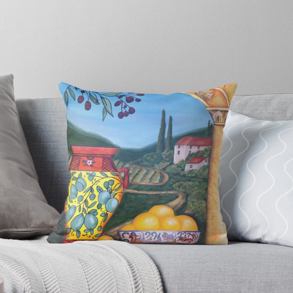 Item preview, Throw Pillow designed and sold by fionagurnsey.