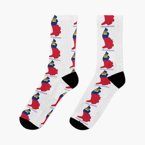 Item preview, Liechtenstein flag map designed and sold by marosharaf.