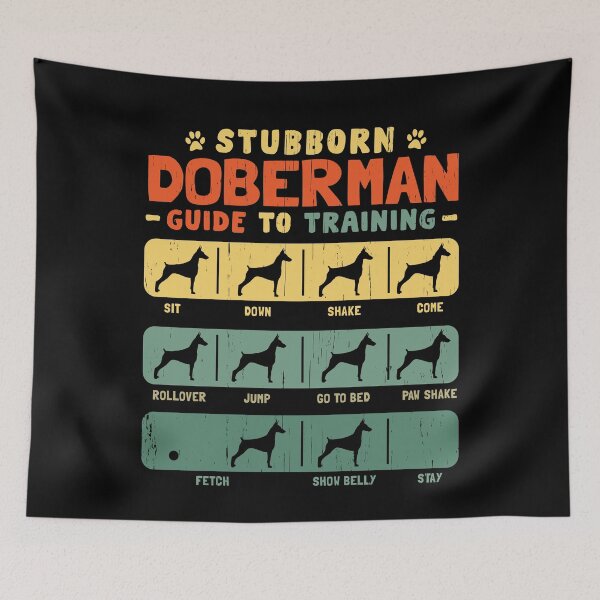 Item preview, Dobermann Funny Guide to Traning designed and sold by rafaeltto.