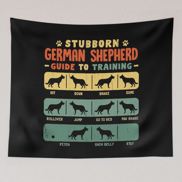 Artikelvorschau, German Shepherd Funny Guide to Traning entworfen und verkauft von rafaeltto.