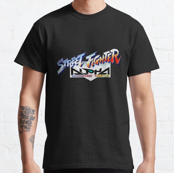 SF Alpha 3 Evil Ryu - PixelRetro Video Game T-Shirt - Street Fighter