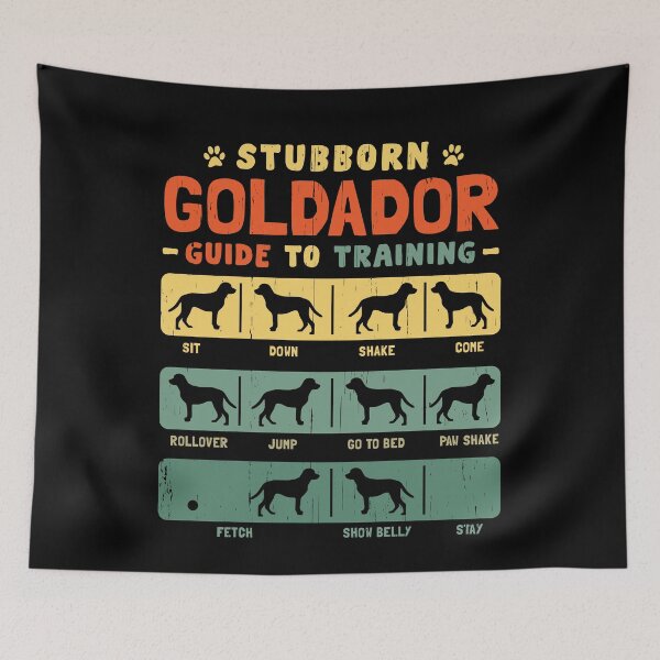 Item preview, Goldador Funny Guide to Traning designed and sold by rafaeltto.
