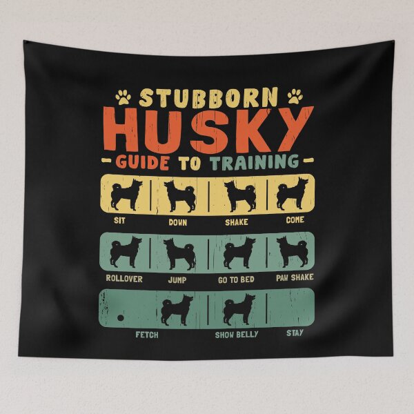 Item preview, Husky Funny Guide to Traning designed and sold by rafaeltto.