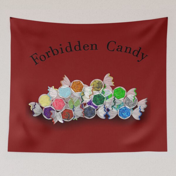 Item preview, Forbidden Candy Product Design designed and sold by KyuuKitsune.