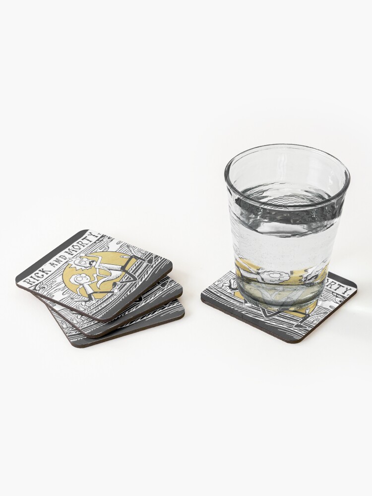 Alternate view of Rick & Morty Coasters (Set of 4)
