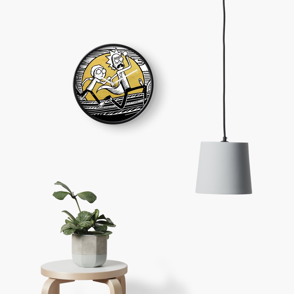 Rick & Morty Clock