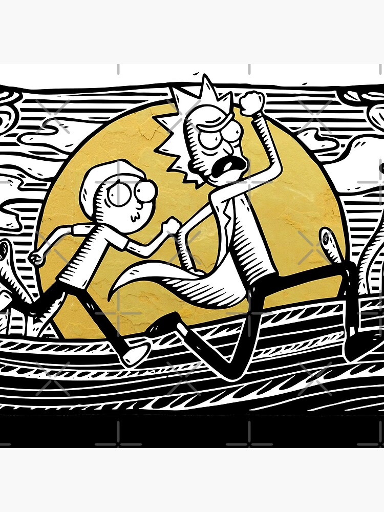 Rick & Morty by castl3t0ndesign