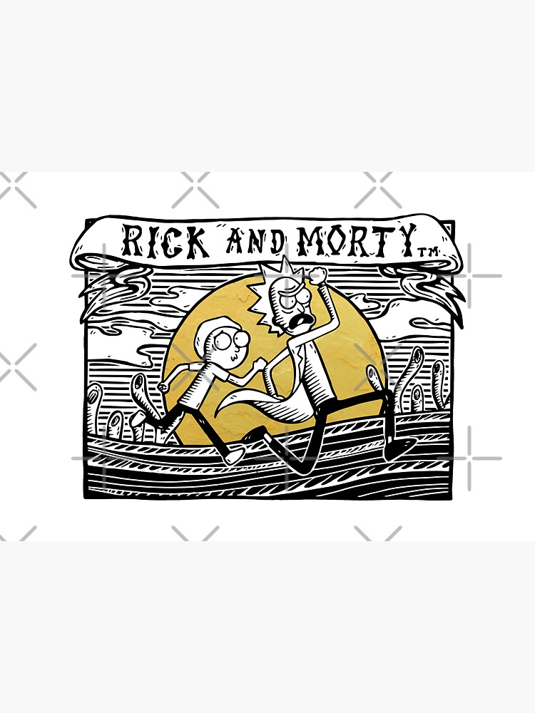 Rick & Morty by castl3t0ndesign