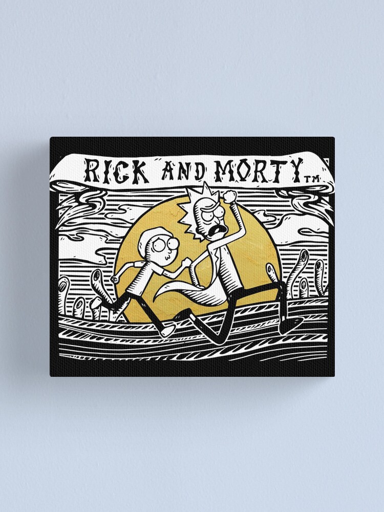 Alternate view of Rick & Morty Canvas Print