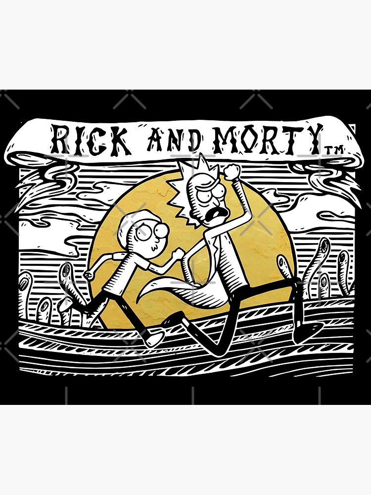 Rick & Morty by castl3t0ndesign