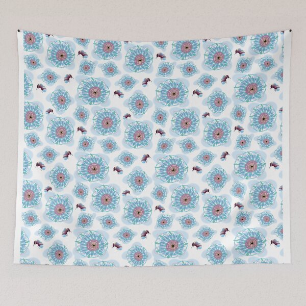 Item preview, Flower Bee Pattern designed and sold by Charles Harker.