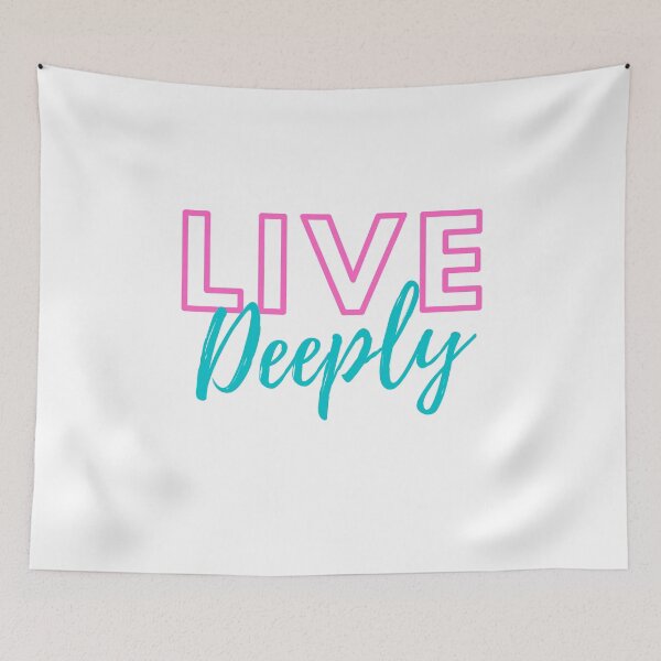 Item preview, Live Deeply designed and sold by ItsNikkiArts.