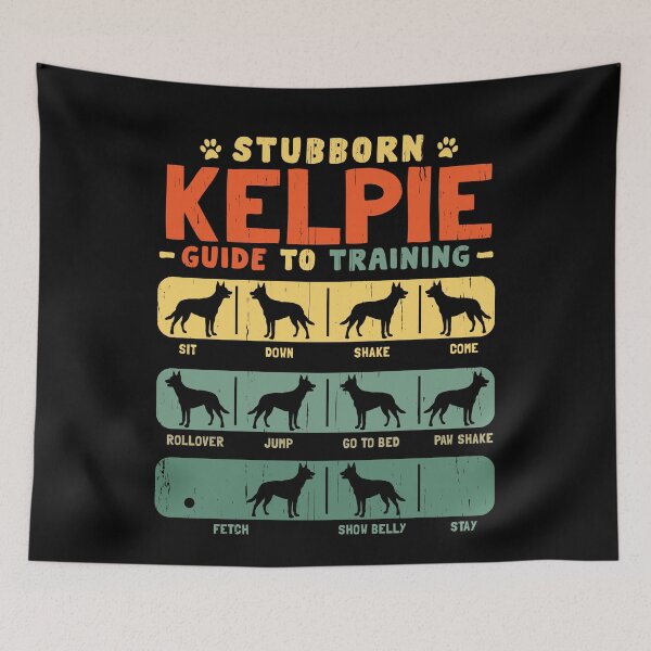 Item preview, Kelpie Funny Guide to Traning designed and sold by rafaeltto.