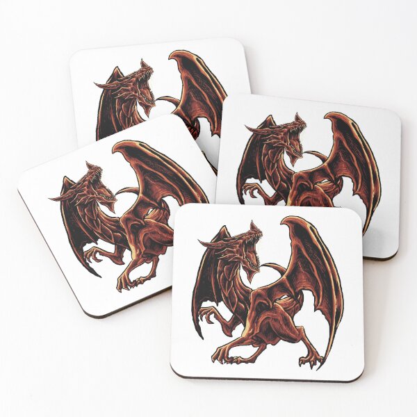 Item preview, Angry Fiery Dragon designed and sold by Vector Scout Lab.