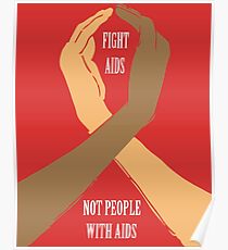 HIV/AIDS day Solidarity support Poster