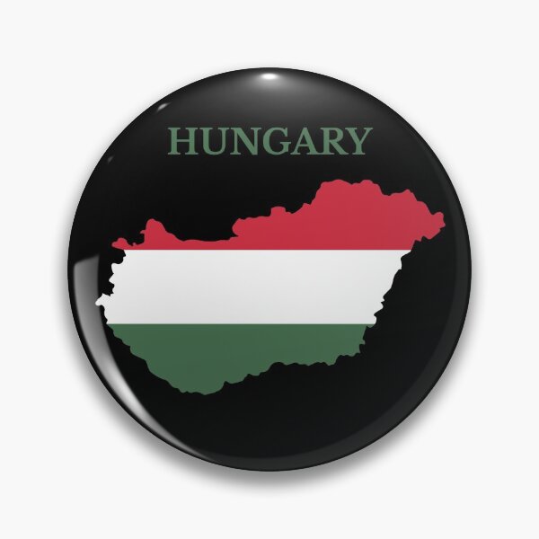 Item preview, Hungary Map Flag designed and sold by marosharaf.