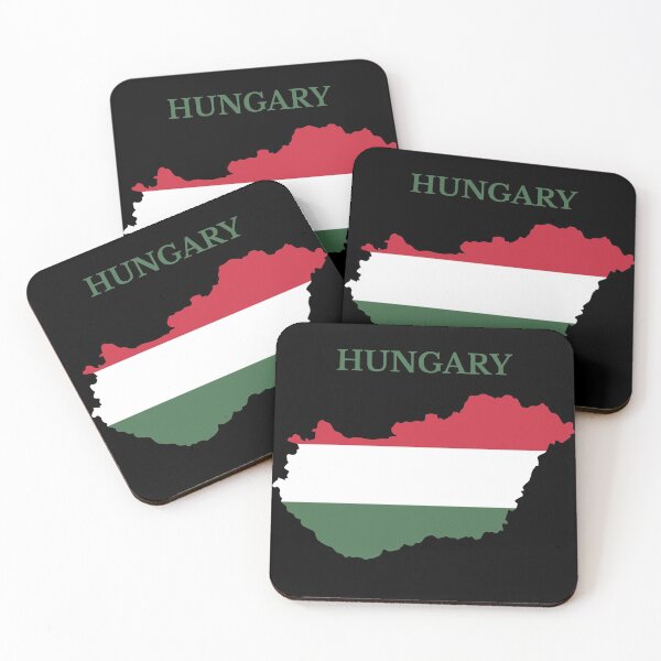 Item preview, Hungary Map Flag designed and sold by marosharaf.