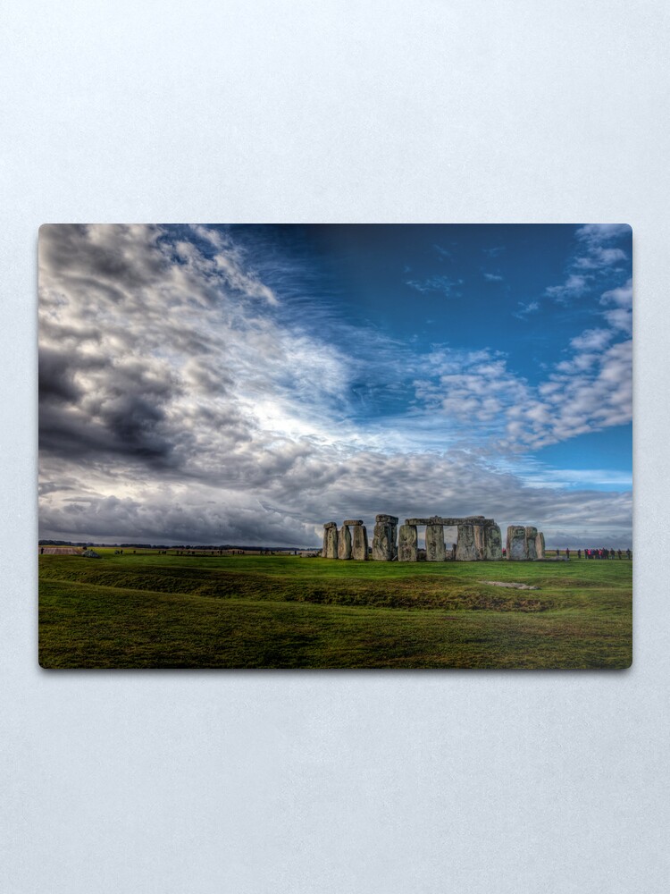 Alternate view of Stonehenge Metal Print