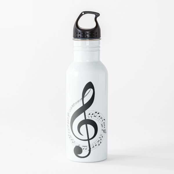 Music Notes Water Bottle