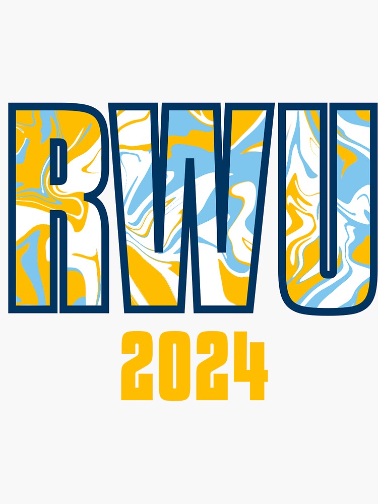 "Roger Williams University 2024" Sticker for Sale by wmillustration