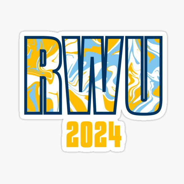 "Roger Williams University 2024" Sticker for Sale by wmillustration
