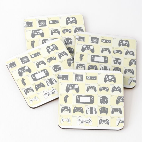Item preview, The Evolution of Video Game Controllers (Alternative) designed and sold by ilovealien.