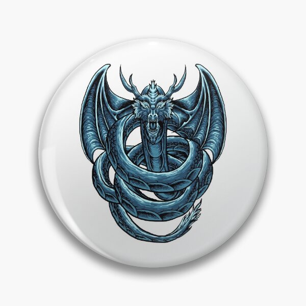 Item preview, Mighty Blue Dragon designed and sold by Vector Scout Lab.