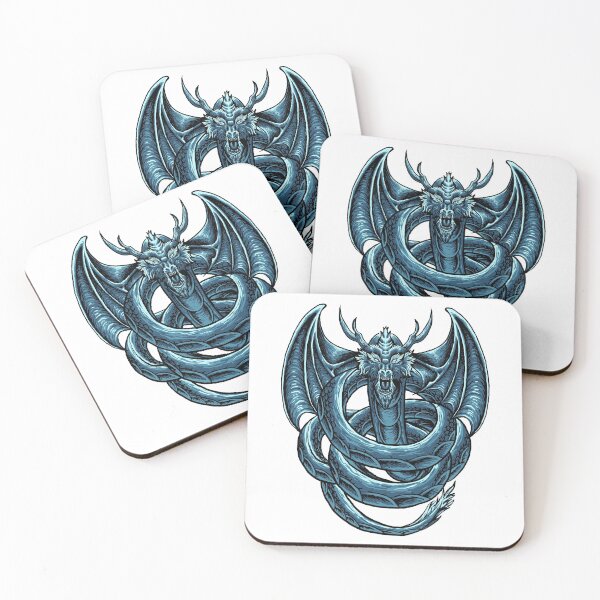 Item preview, Mighty Blue Dragon designed and sold by Vector Scout Lab.
