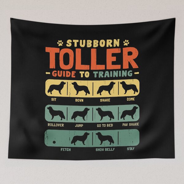 Item preview, Nova Scotia Duck Tolling Toller Funny Guide to Traning designed and sold by rafaeltto.