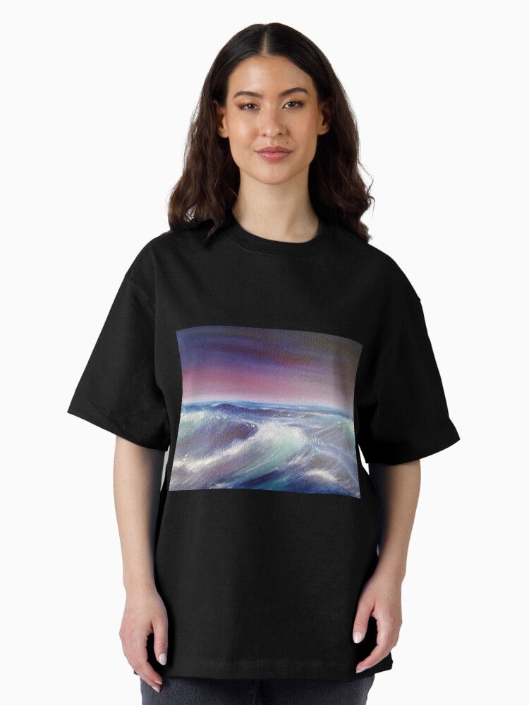 Thumbnail 2 of 7, Oversized T-Shirt, Beautiful Ocean designed and sold by fionagurnsey.