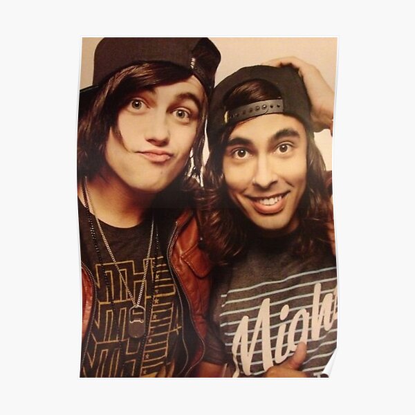 Kellin Quinn and Vic Fuentes Poster
