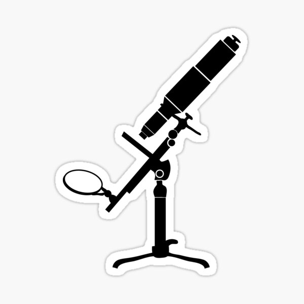 Charles Microscope Sticker