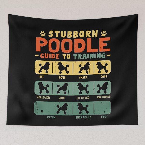 Item preview, Poodle Funny Guide to Traning designed and sold by rafaeltto.