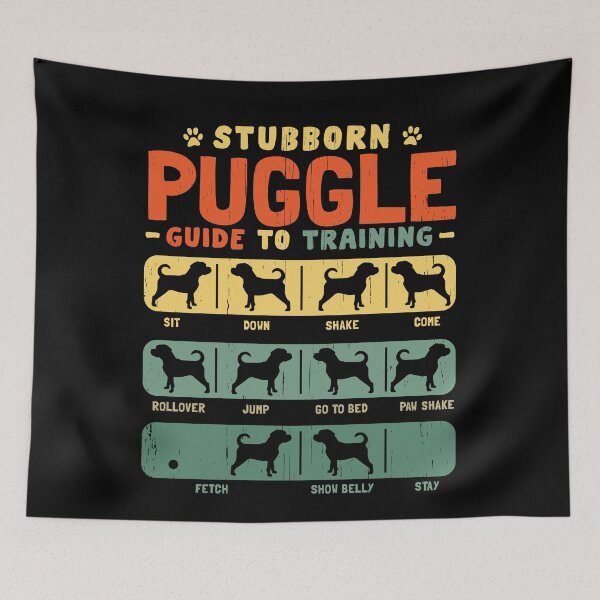 Item preview, Puggle Funny Guide to Traning designed and sold by rafaeltto.