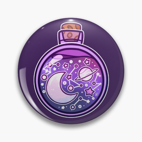 Item preview, Galaxy Potion Bottle designed and sold by heysoleilart.