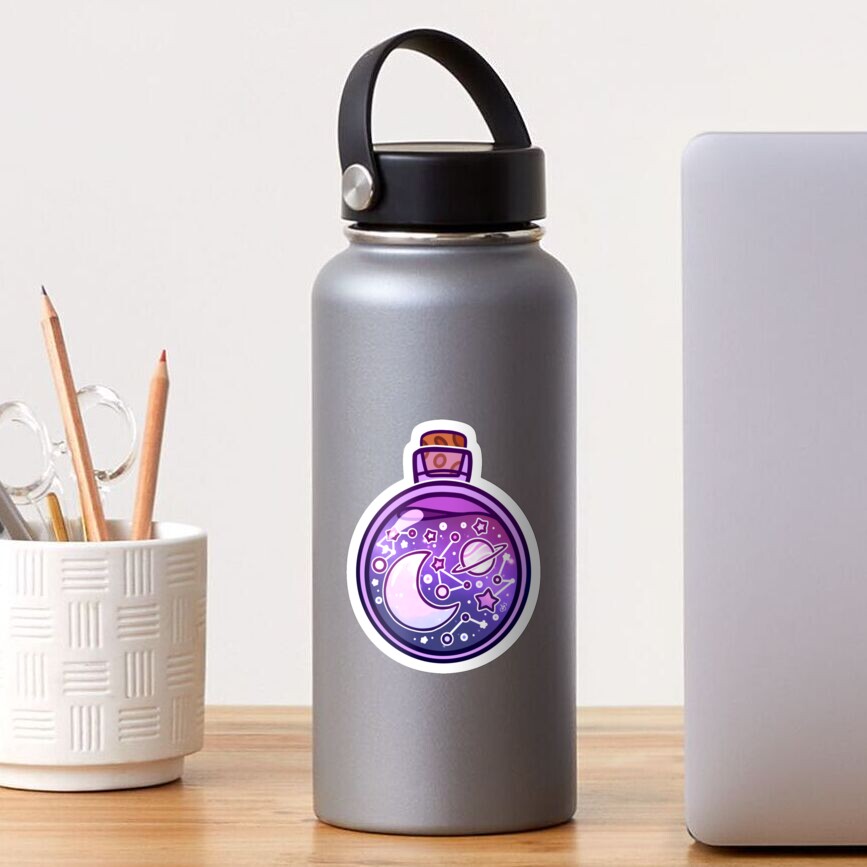 Galaxy Potion Bottle Sticker