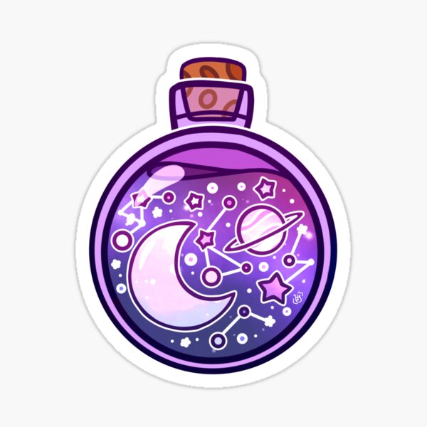 Galaxy Potion Bottle\