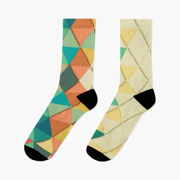 Item preview, Colourful Geometric  Triangles  designed and sold by 0tdesigns.