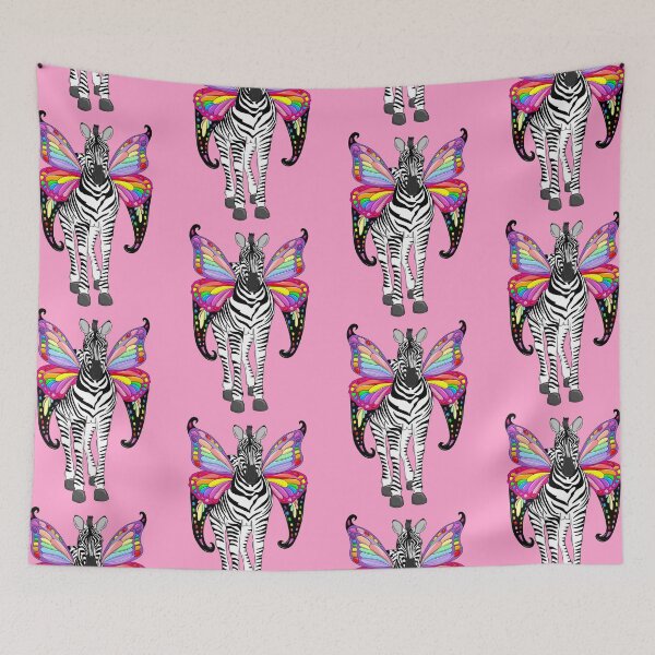 Item preview, Zebra with wings designed and sold by Melanie Jeyakkumar.