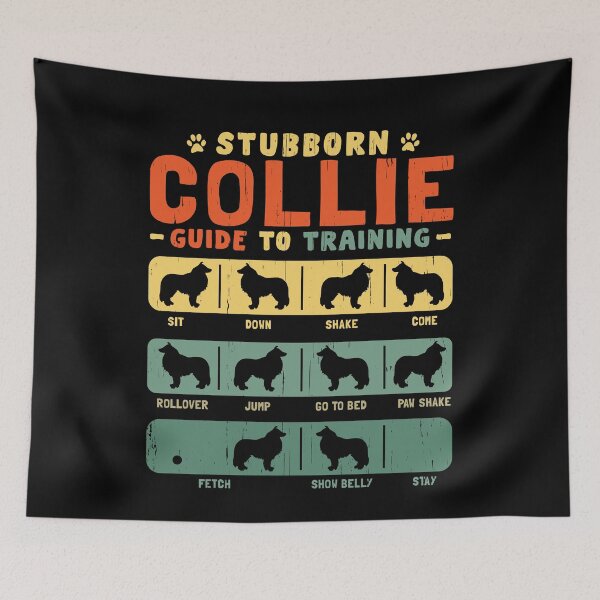 Item preview, Rough Collie Funny Guide to Traning designed and sold by rafaeltto.