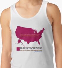 Free Speech Zone Tank Top