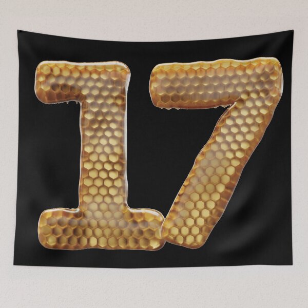 Item preview, 17 Number 3d Honey Numbers Font designed and sold by HelloFromAja.