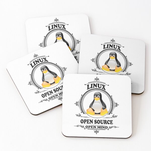 Item preview, Linux - Open source - open mind White background designed and sold by clubtee.