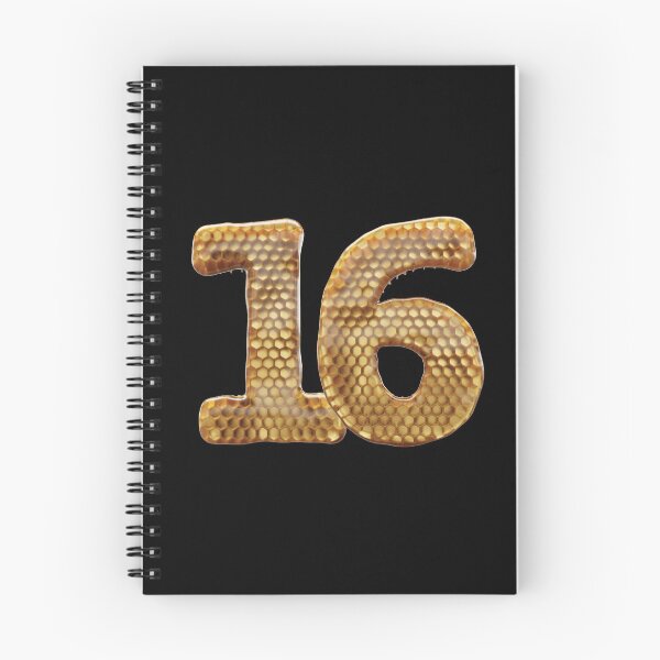Item preview, 16 Number 3d Honey Numbers Font designed and sold by HelloFromAja.
