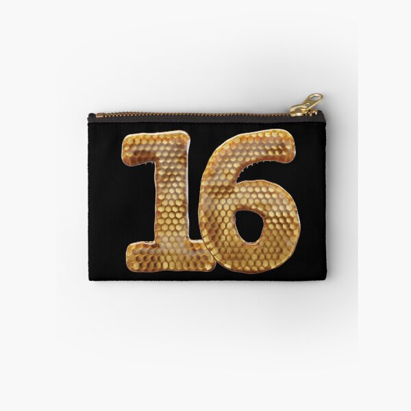Item preview, 16 Number 3d Honey Numbers Font designed and sold by HelloFromAja.