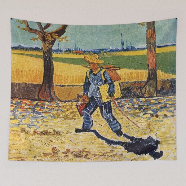 Item preview, The painter on his way to work, by Vincent Van Gogh designed and sold by Irina Polyanskaya.
