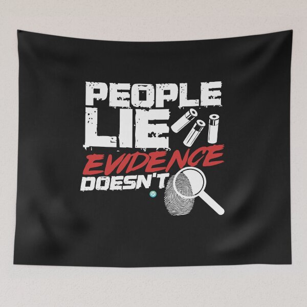 Item preview, People Lie - Funny Crime Show Lover Gift designed and sold by woormle.